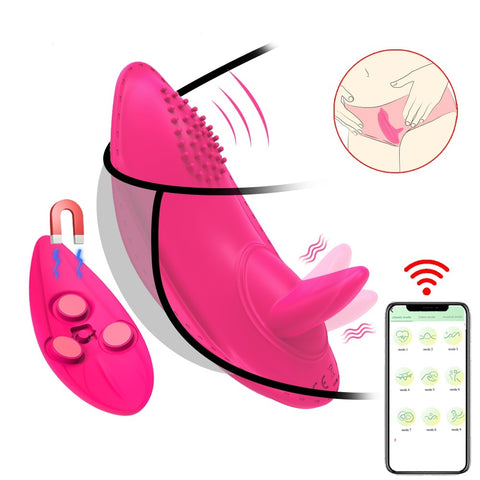 Wearable Tongue Licking Vibrator