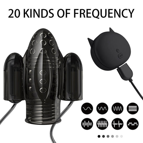 20 Modes Automatic Glans Stimulating Vibrator