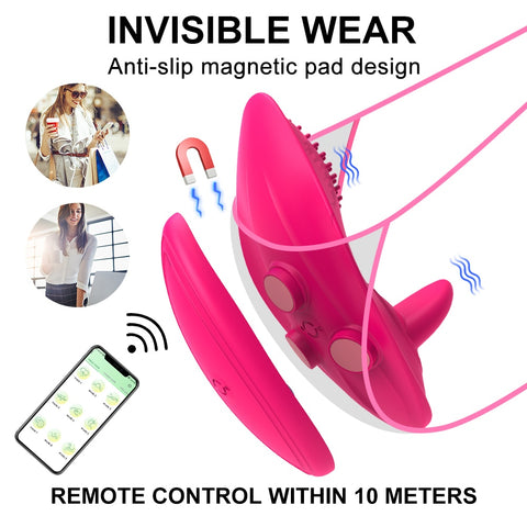 Wearable Tongue Licking Vibrator