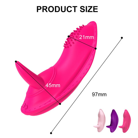 Wearable Tongue Licking Vibrator