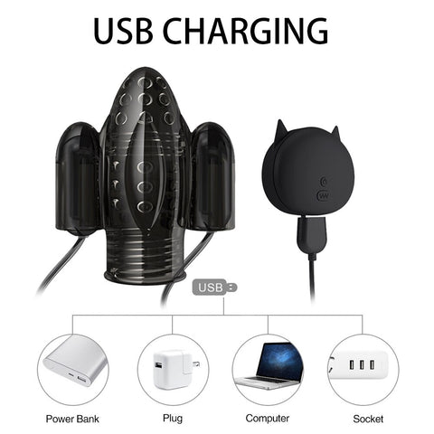 20 Modes Automatic Glans Stimulating Vibrator
