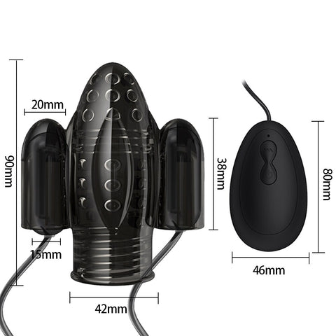 20 Modes Automatic Glans Stimulating Vibrator