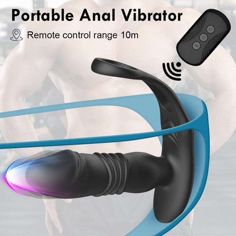 Silicone Anal Vibrator