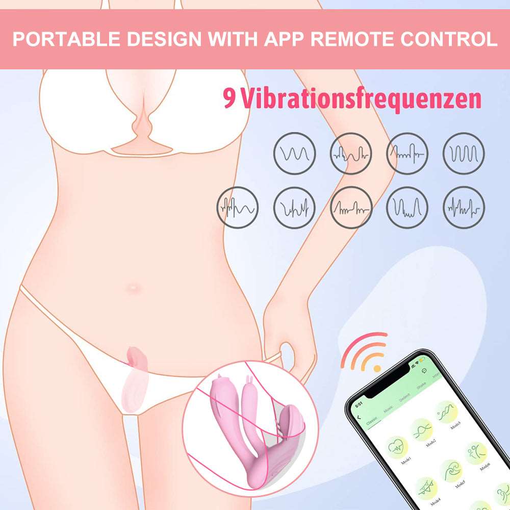 Wireless Bluetooth Wearable Vibrator