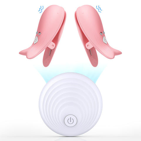 Vibrating Nipple Clamp: Breast Massage