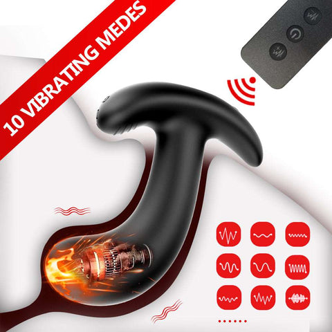 Wireless Remote Butt Plug and Anal Vibrator