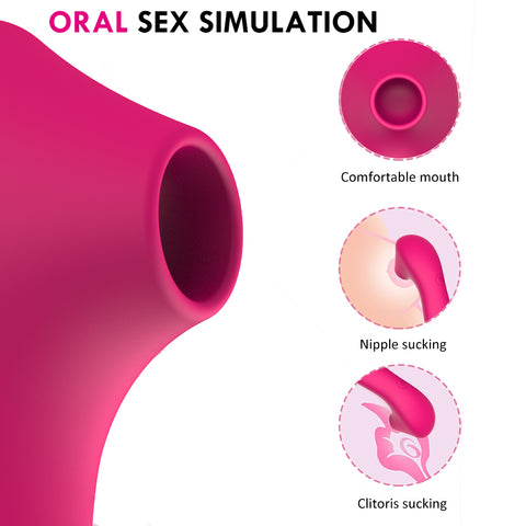 Vagina Sucking Vibrator for Female Clitoris Stimulation