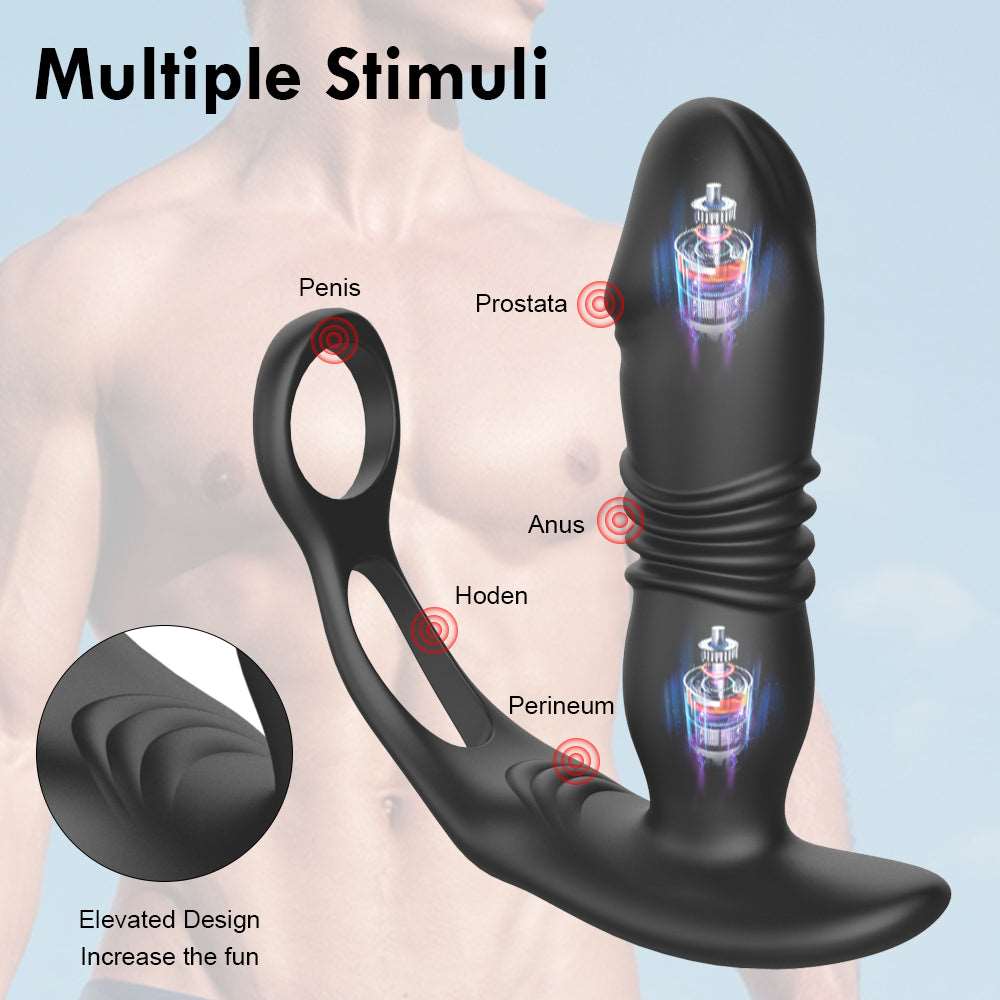 Silicone Anal Vibrator