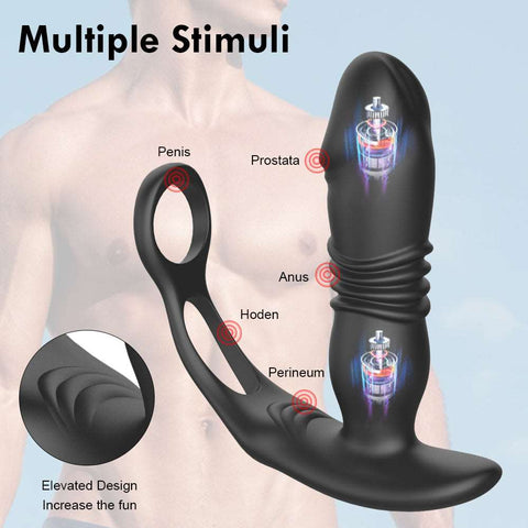 Silicone Anal Vibrator