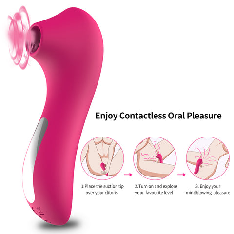 Vagina Sucking Vibrator for Female Clitoris Stimulation