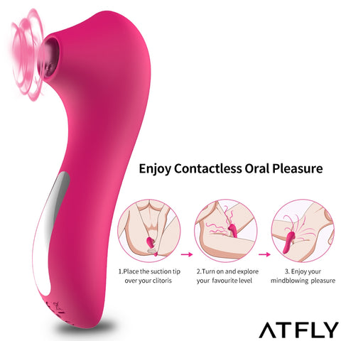 Vagina Sucking Vibrator for Female Clitoris Stimulation