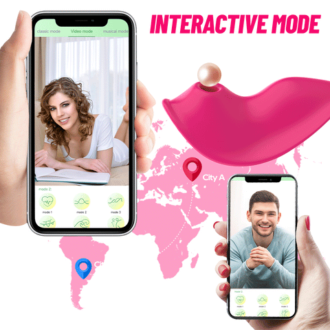 Bluetooth Sucking Vibrator and Clitoris Stimulator