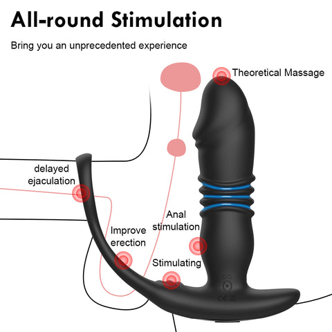 Silicone Anal Vibrator