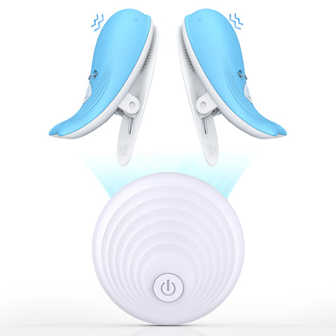 Vibrating Nipple Clamp: Breast Massage