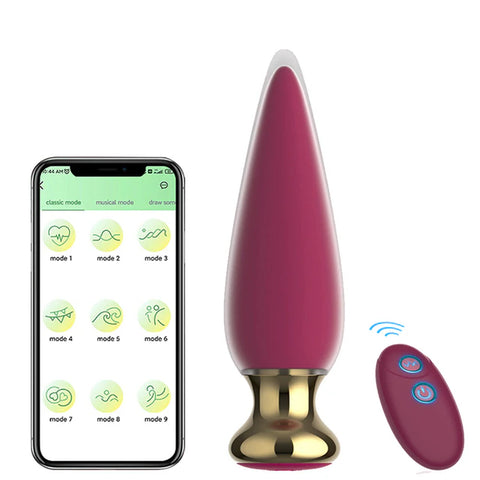Wireless APP Remote Control Anal Vibrator