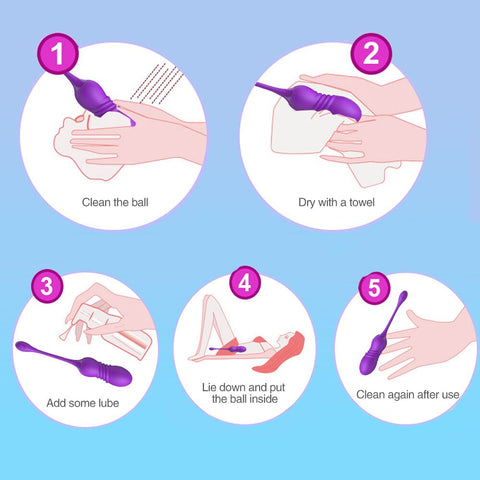 Wireless Remote Control Vaginal Balls