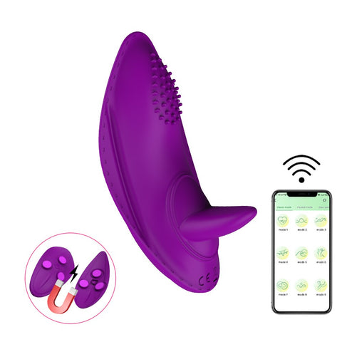 Wearable Tongue Licking Vibrator