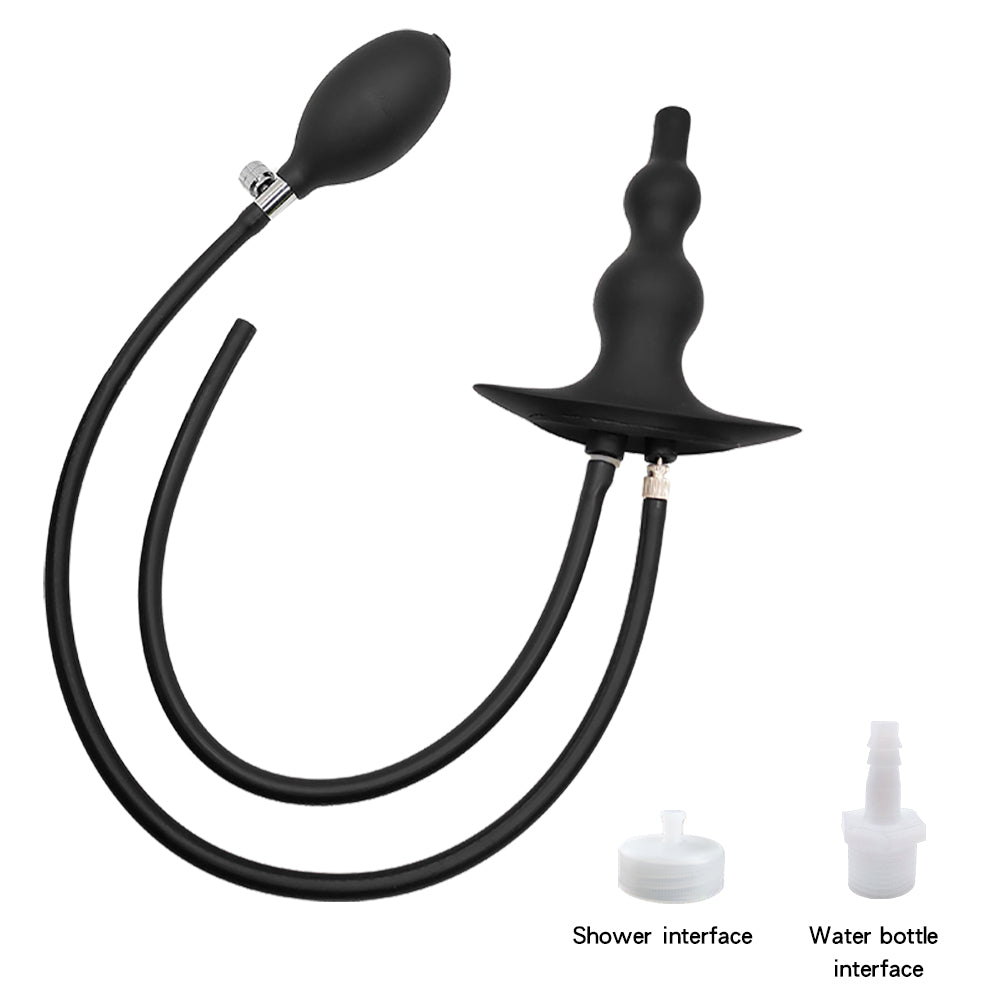Silicone Inflatable Anal Plug