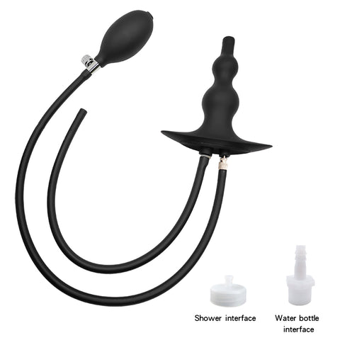 Silicone Inflatable Anal Plug